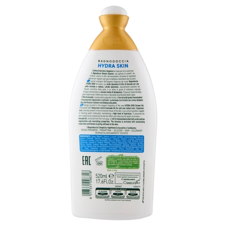 L'Angelica Beauty Essence Bagnodoccia Hydra Skin Acido Ialuronico 520 ml